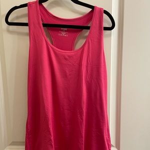 RBX workout tanks (pink and grey). Both size large